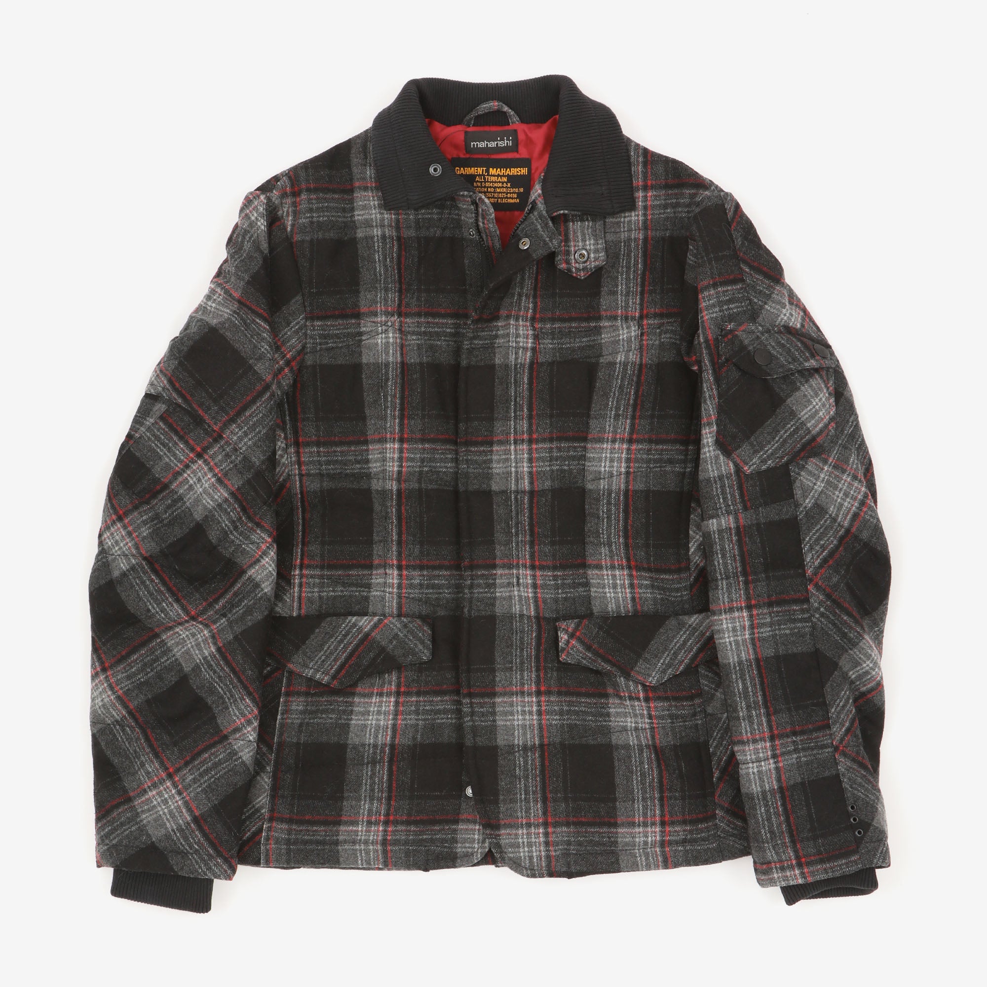 Check Quilted Jacket