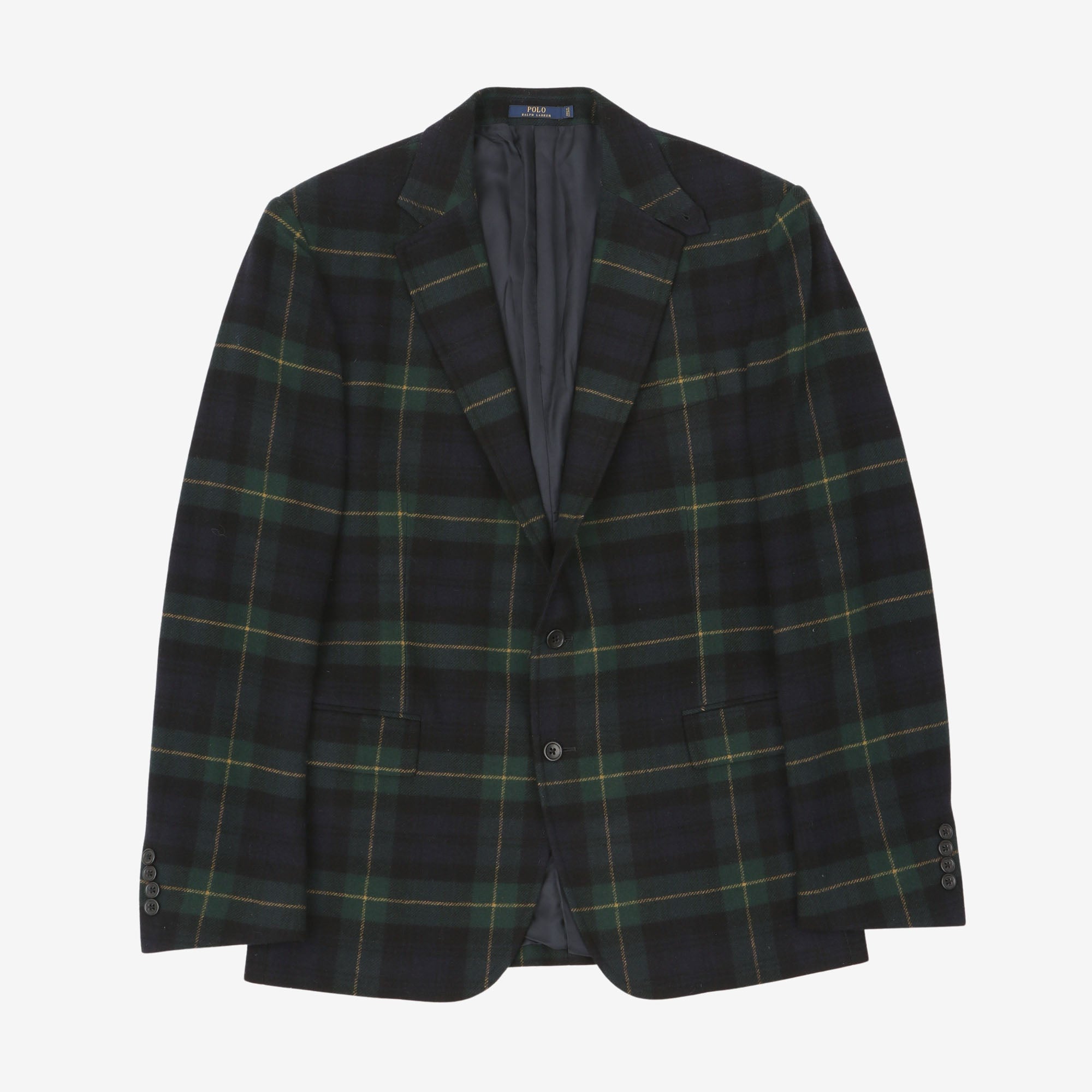 Wool Check Blazer