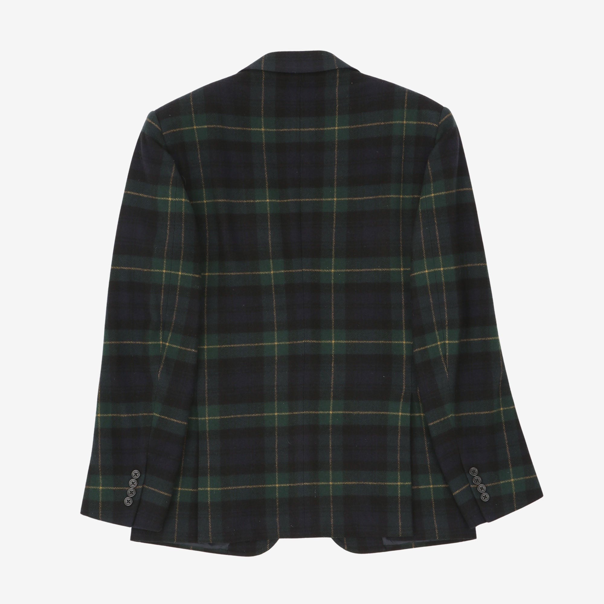 Wool Check Blazer
