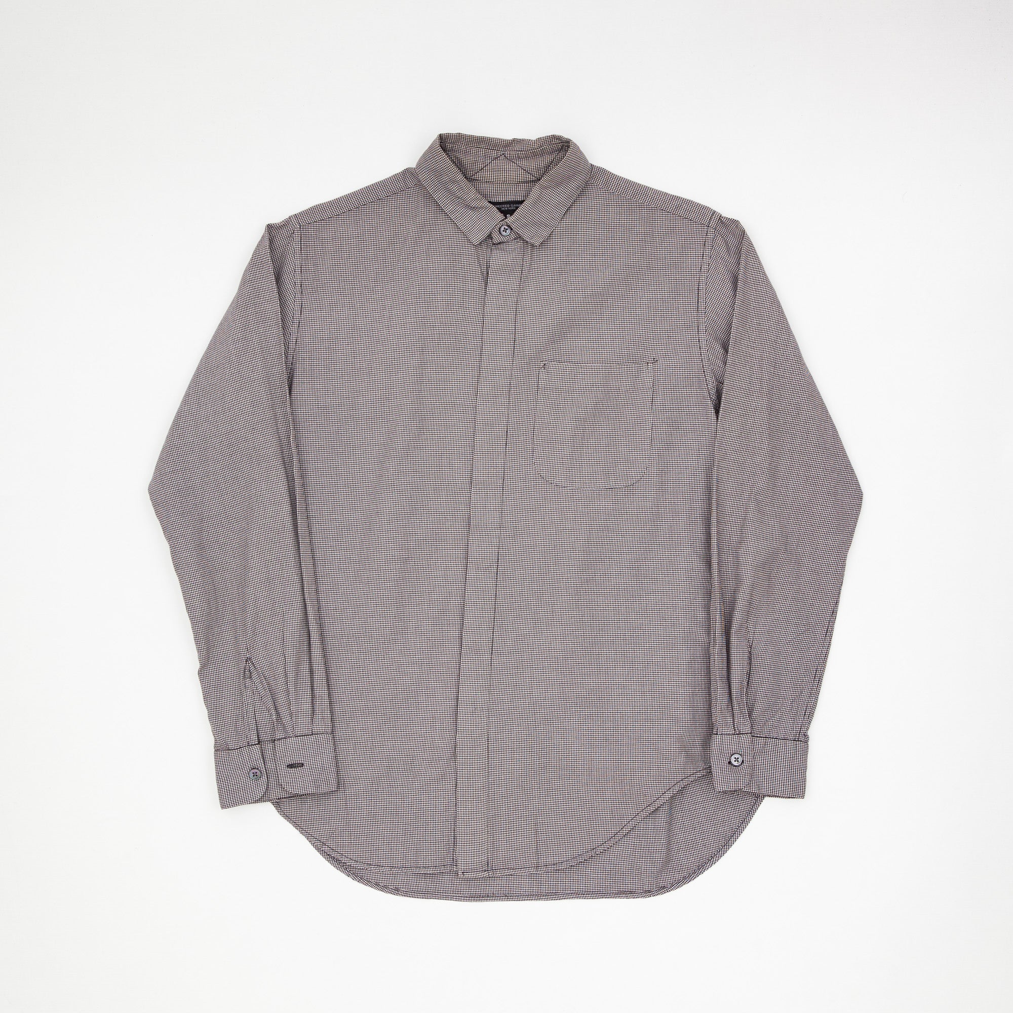 Houndstooth Check  Shirt