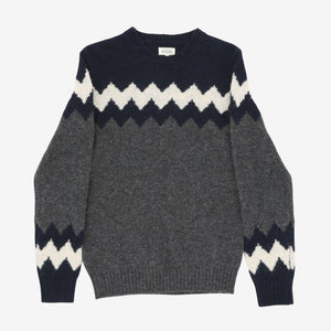 Jacquard Crew Sweater