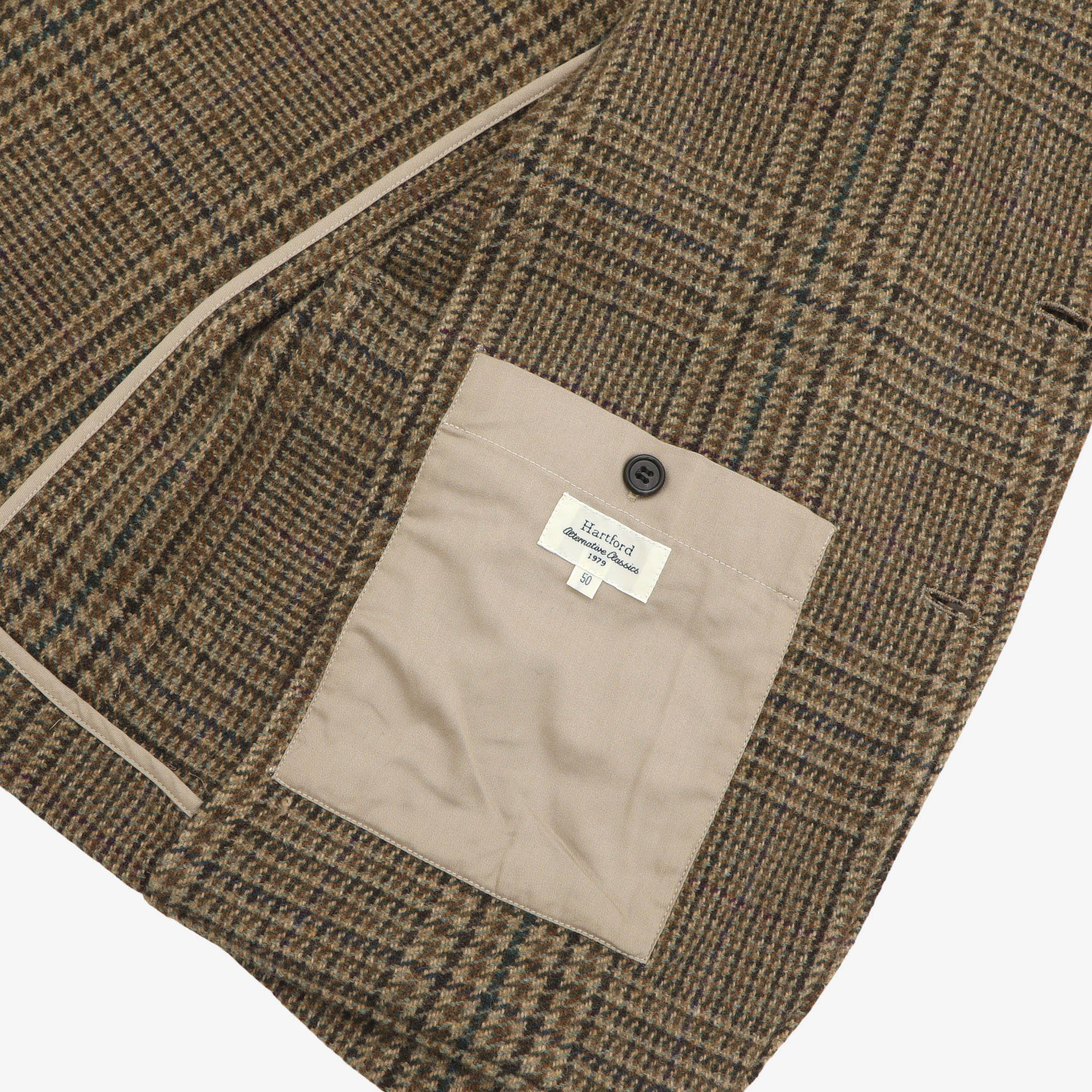 Houndstooth Wool Jess Blazer