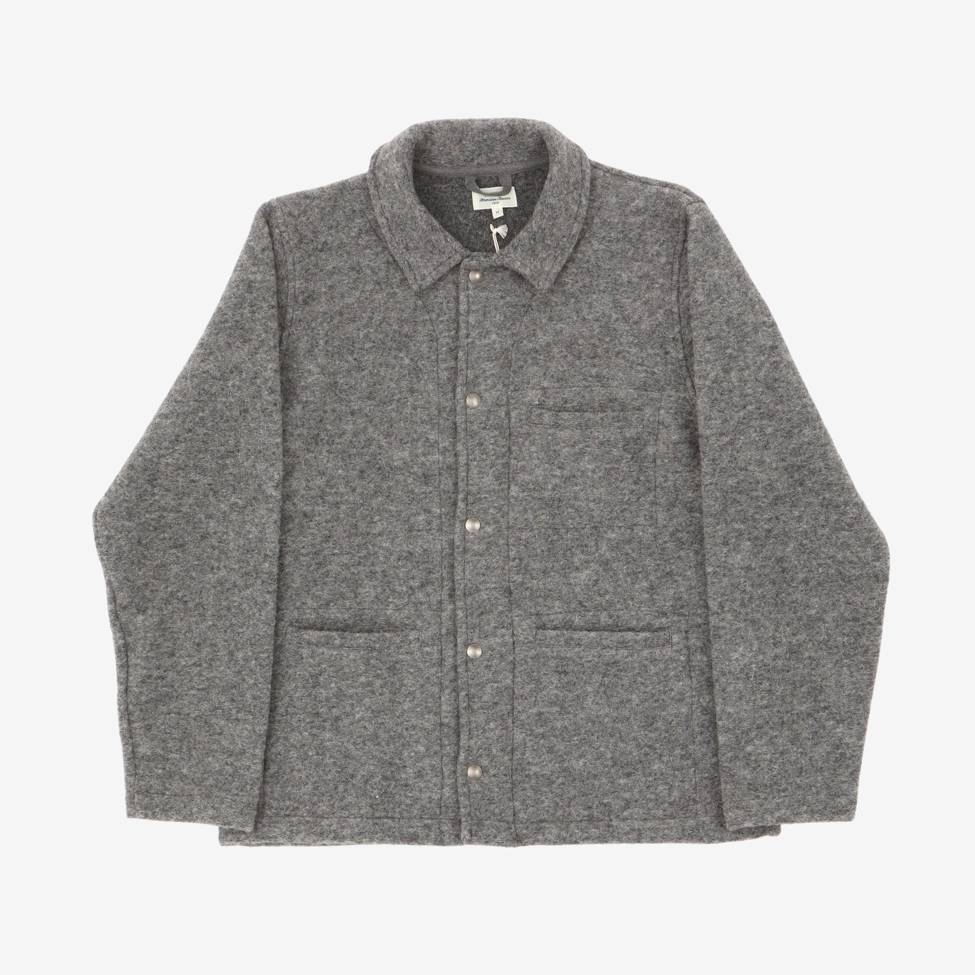 Wool Button Jacket
