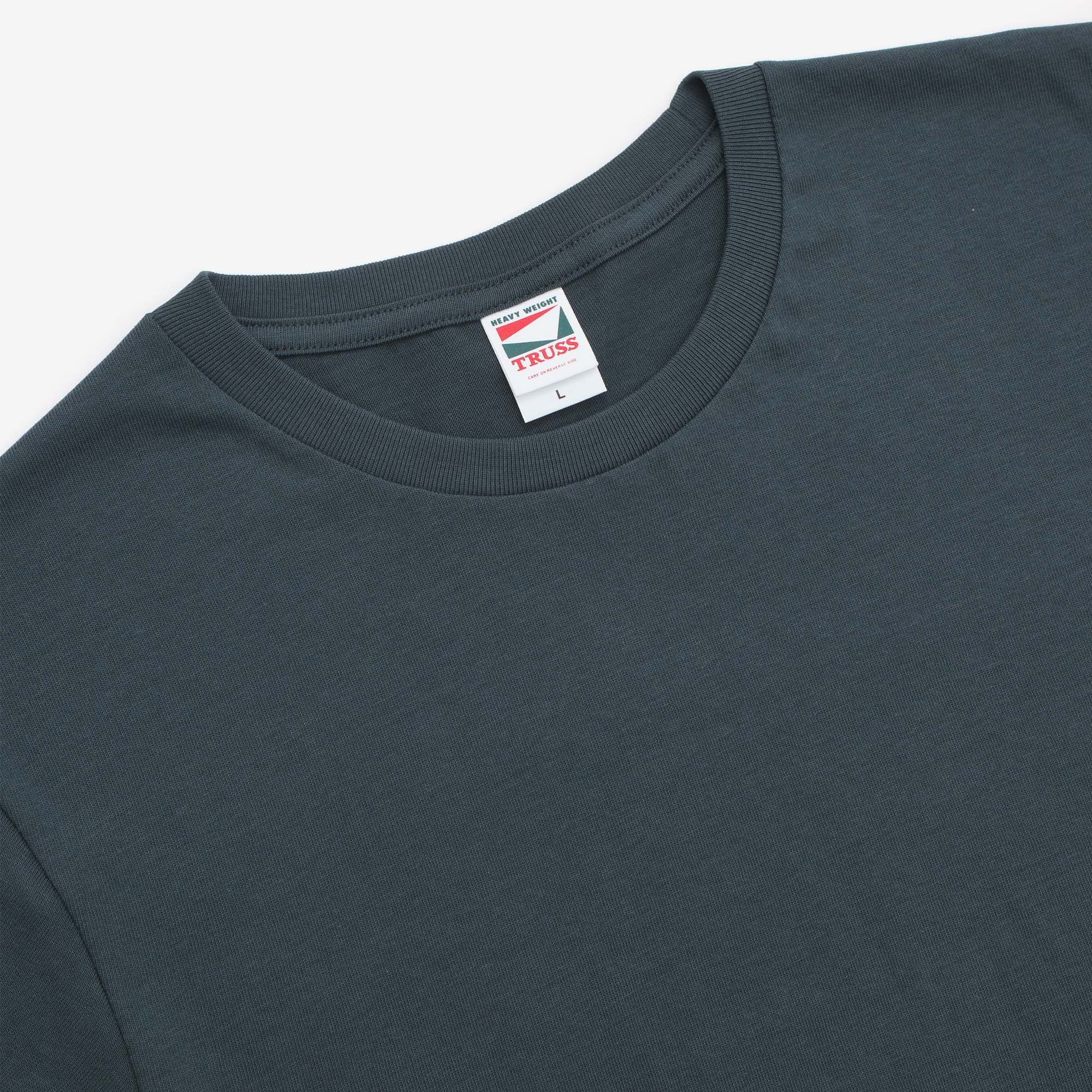 Cotton T-Shirt - Petrol